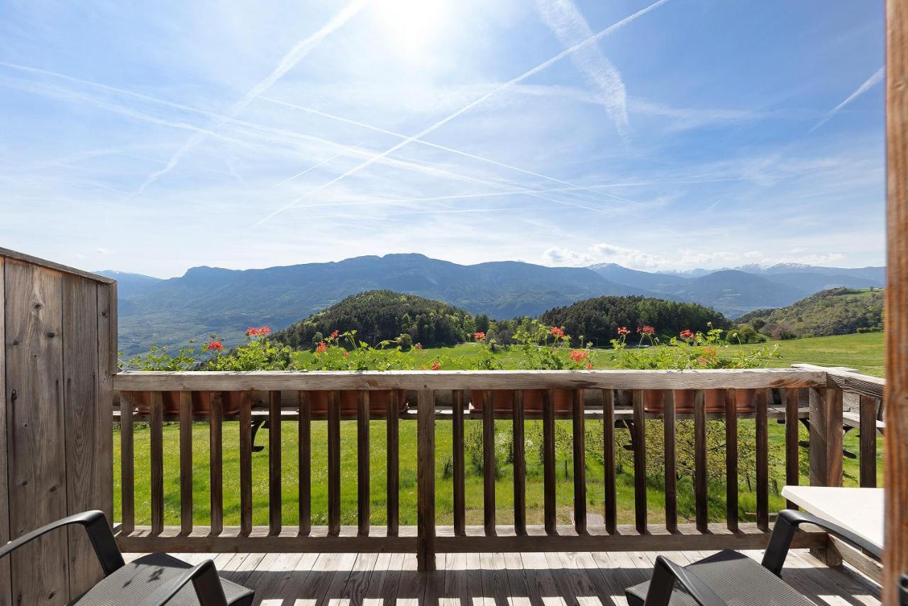 Moar Im Rumsein - Apt Etschblick San Genesio Atesino Exterior foto
